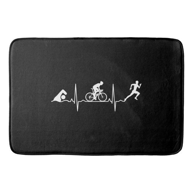 Tapis De Bain Triathlon - Triathlon (Devant)