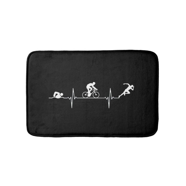 Tapis De Bain Triathlon - Triathlon (Devant)