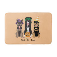 Trick Ou Traiter Les Chiens En Costumes D'Hallowee
