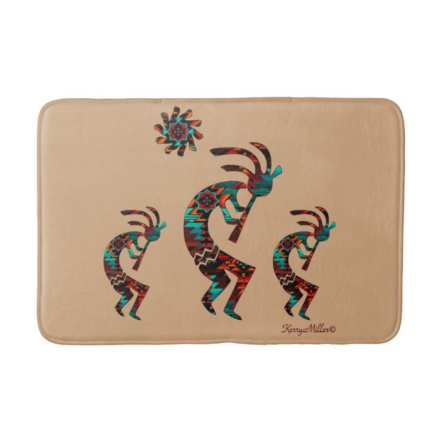 Tapis De Bain Trois Thermes De Bain Kokopelli Sud-Ouest (Devant)