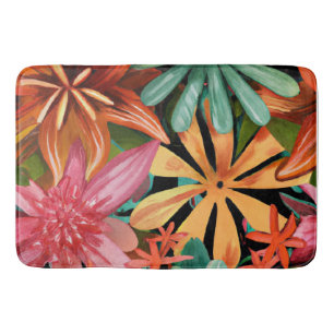 Tapis De Bain tropical/hawaïen/floral/fleur
