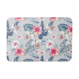 Tapis De Bain Tropical Orchid Floral