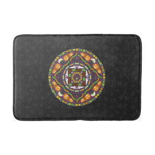 Tapis De Bain Trucs et traitements Mandala Bath Mat