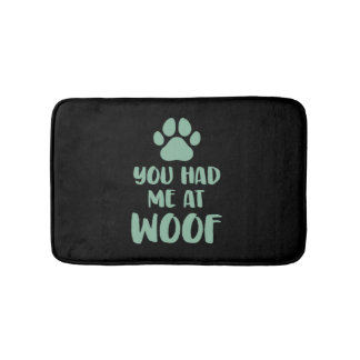 Tapis De Bain Tu M'As Eu À Woof Woof