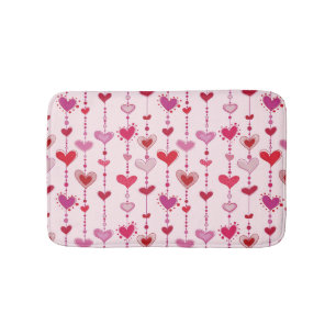 Tapis De Bain Tuiles de coeur