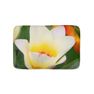 Tapis De Bain Tulipe blanche
