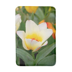 Tapis De Bain Tulipe blanche