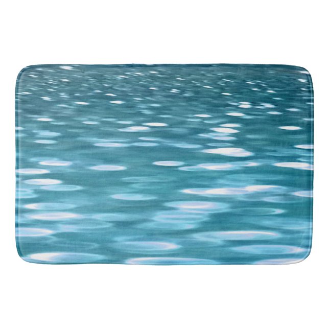 Tapis De Bain Turquoise shimmer (Devant)