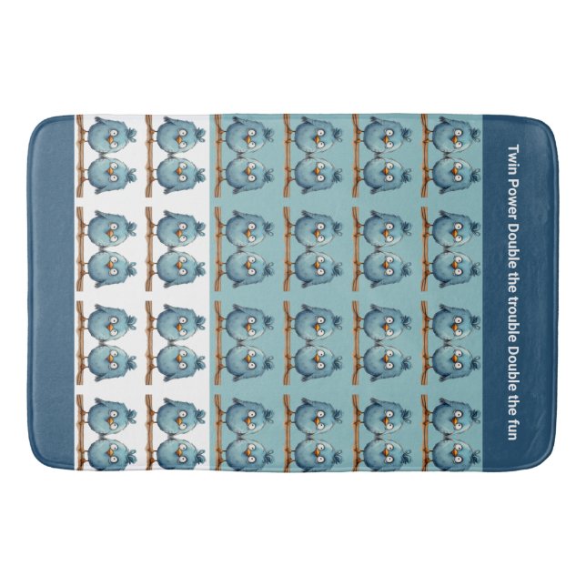 Tapis De Bain Twin Birds (Devant)