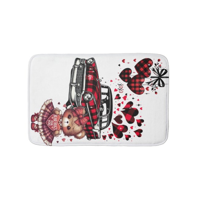 TAPIS DE BAIN UN AMOUR DE LA SAINT-VALENTIN CLASSIQUE POUR VOUS  (Devant)