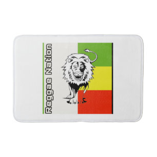 Tapis De Bain Un Mat-Bain De Nation Reggae