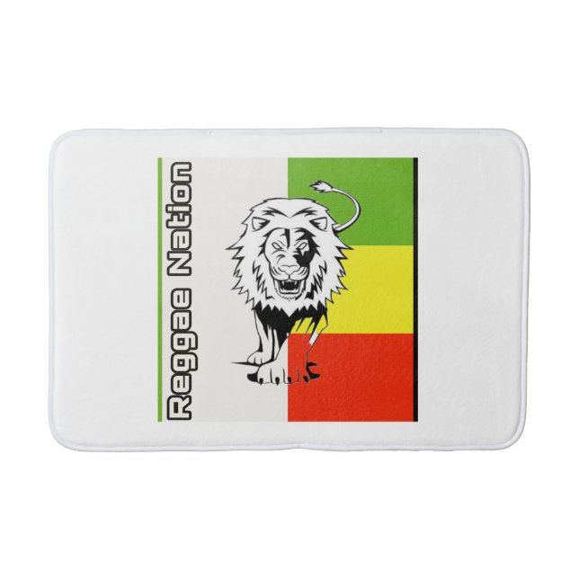 Tapis De Bain Un Mat-Bain De Nation Reggae (Devant)
