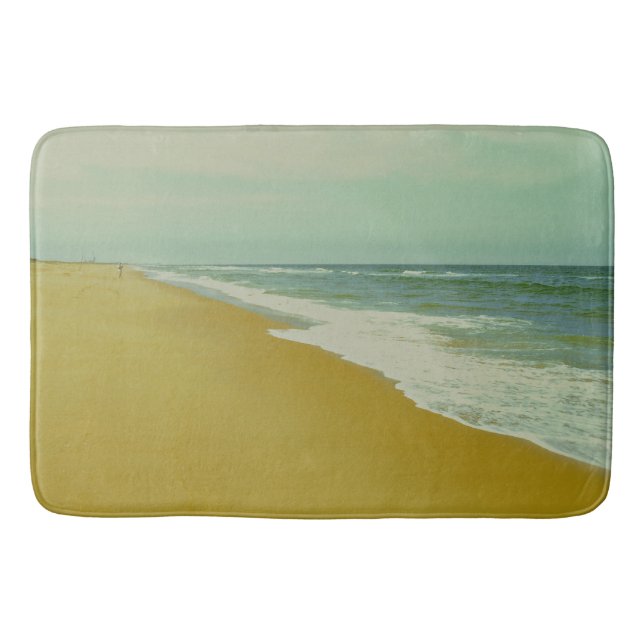 Tapis De Bain Un pêcheur et la mer (Devant)