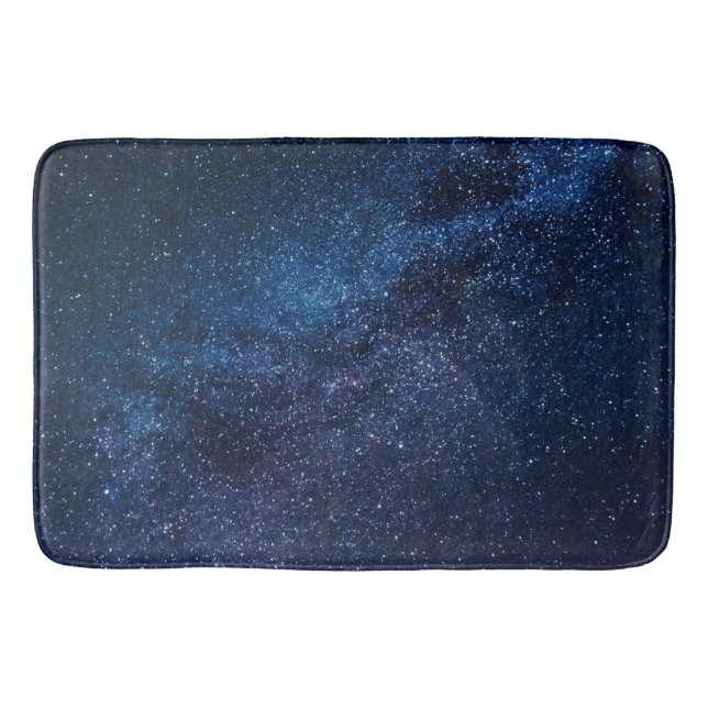 Tapis De Bain Une galaxie d'étoiles dans la nuit mignonne (Devant)