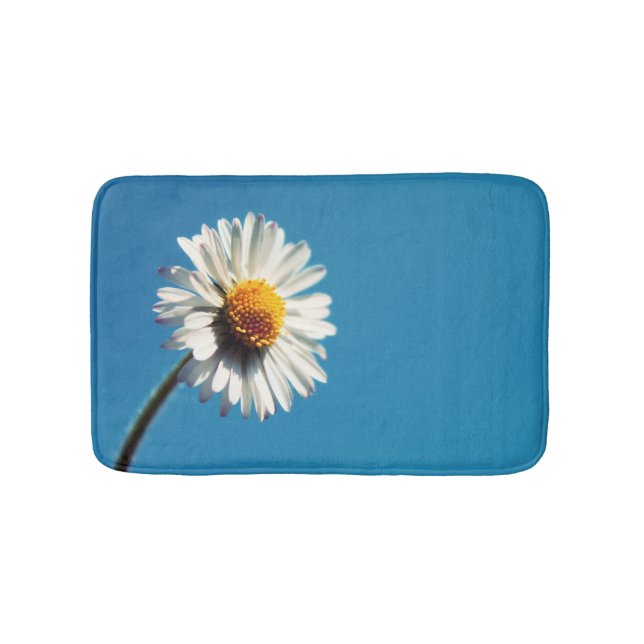 Tapis De Bain Une pâtisserie blanche sous un ciel bleu (Devant)