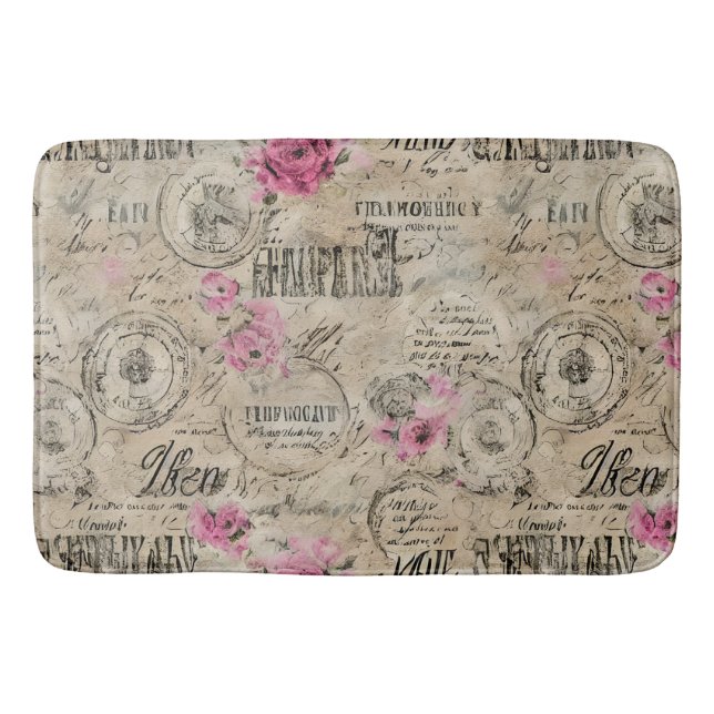 Tapis De Bain Une série de design éphémère français 24 (Devant)