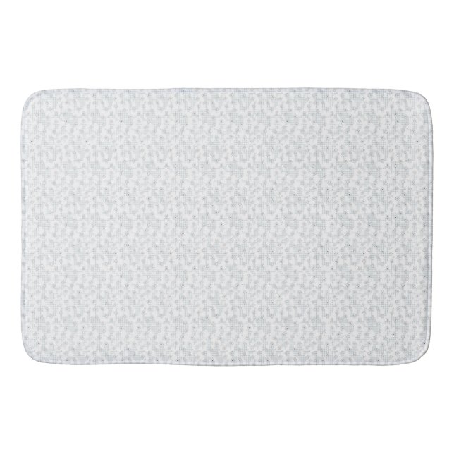Tapis De Bain Une surface entièrement blanche et sans fonctionna (Devant)