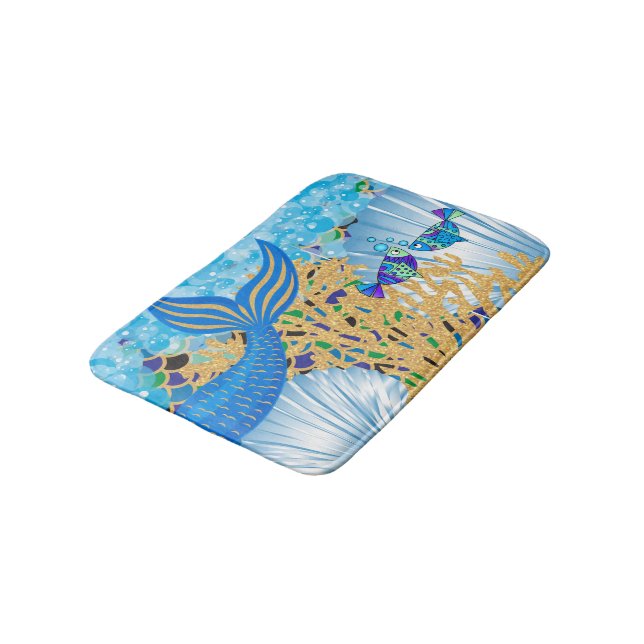 Tapis De Bain Une vie de sirène d'Imaginaire (Angle)