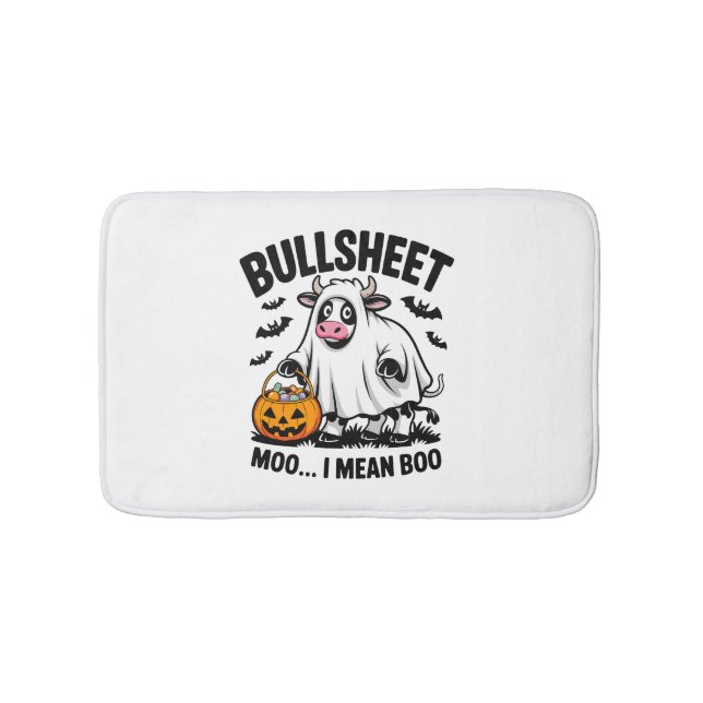 Tapis De Bain vache halloween (Devant)