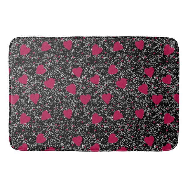 Tapis De Bain Valentine Heart Art (Devant)
