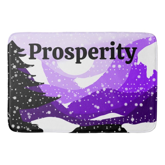 Tapis De Bain Vallée de Lilac (Devant)