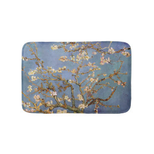 Tapis De Bain Van Gogh Almond Blossom Silver