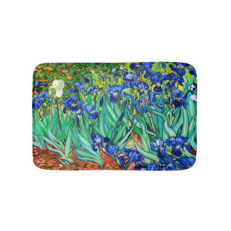 Tapis De Bain Van Gogh Irises (F608) Art Vintage
