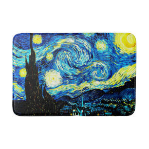 Tapis De Bain Van Gogh - Nuit étoilée
