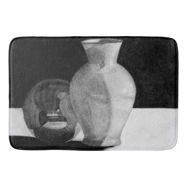 Tapis De Bain Vase avec sphère (Devant)