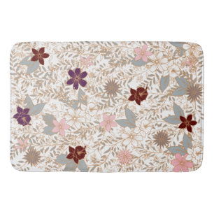 Tapis De Bain Vector Floral