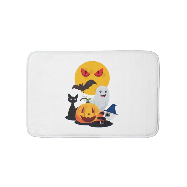 Tapis De Bain Vibes d'Halloween (Devant)