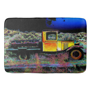 Tapis De Bain Vieux camion Vintage