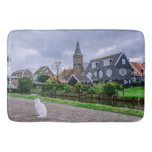 Tapis De Bain Village de pêcheurs traditionnel Marken à Pays-Bas