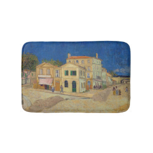 Tapis De Bain Vincent van Gogh - Maison Jaune / Rue