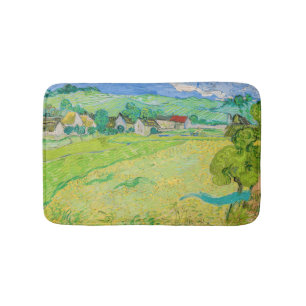 Tapis De Bain Vincent van Gogh - Vue des Vessenots près d'Auvers