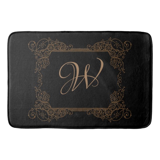 Tapis De Bain Vintage romantique Steampunk Fairytale (Devant)