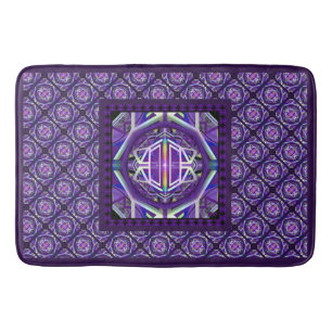 Tapis De Bain Violet W3