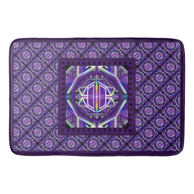 Tapis De Bain Violet W3 (Devant)