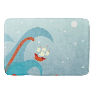 Tapis De Bain Voile Sea Monster