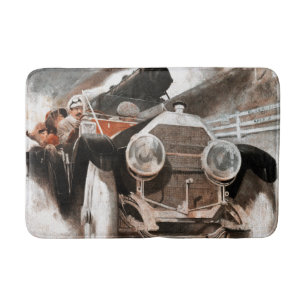Tapis De Bain Voiture contre train par William Harnden Foster