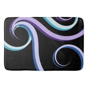 Tapis De Bain Volet Tri Couleur