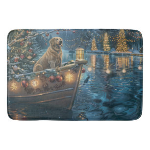 Tapis De Bain Voyage festif de Noël au Labrador