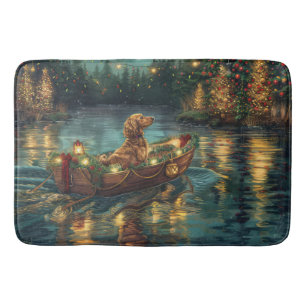 Tapis De Bain Voyage festif de Noël de la livre afghane