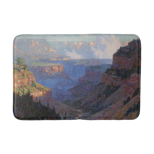 Tapis De Bain Vue sur le Grand Canyon (par E.H. Potthast) (Devant)