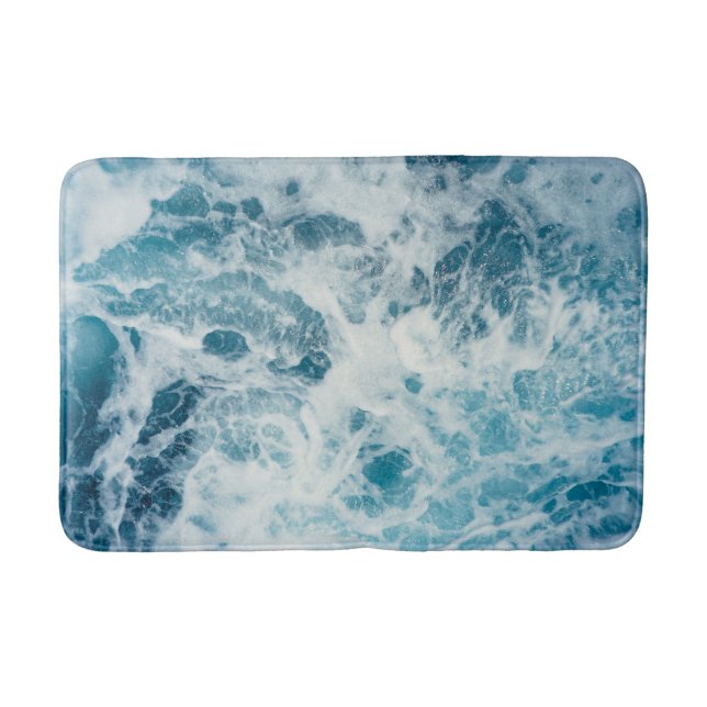 Tapis De Bain Water bleu (Devant)
