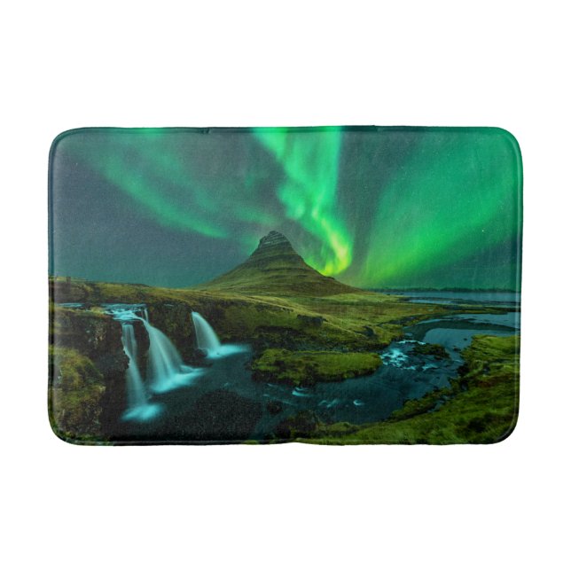 Tapis De Bain Waterfalls | Kirkjufellfoss Waterfall, Iceland (Devant)