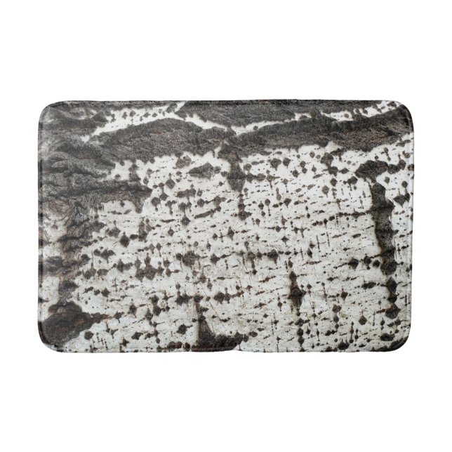 Tapis De Bain Weathered birch trunk (Devant)