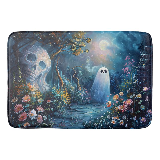 Tapis De Bain Whimsical Ghost Garden Walking Path (Devant)