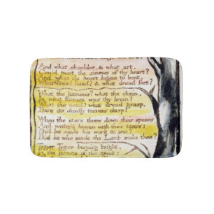 Tapis De Bain William Blake   "le Tyger", plat 36 (Bentley 42)