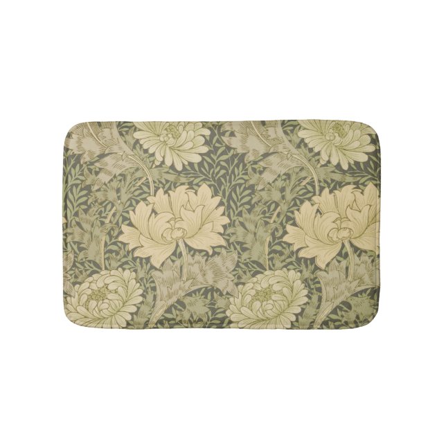 Tapis De Bain William Morris Chrysanthemum Fleur d'âge (Devant)